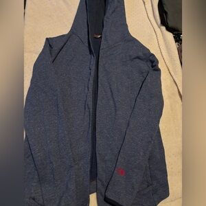 The north face Blue Hooded sweatshirt